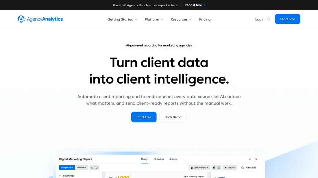 AgencyAnalytics product