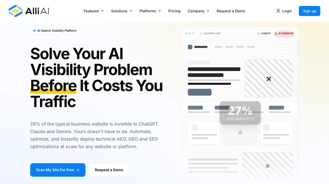 Alli AI product