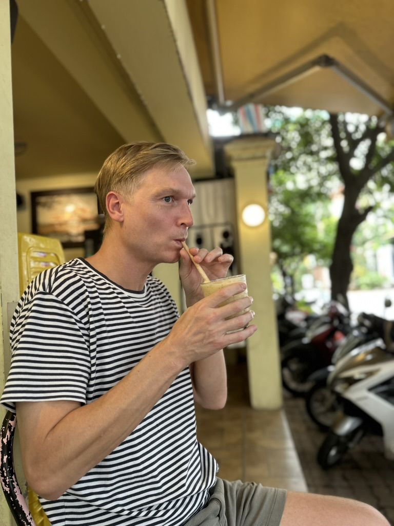 Daan enjoying time off while Beautiful.ai handles his slide design