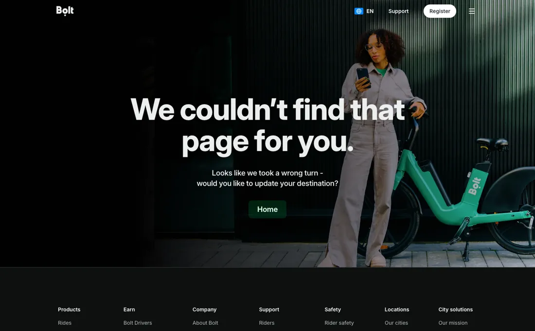 Bolt Business pricing page