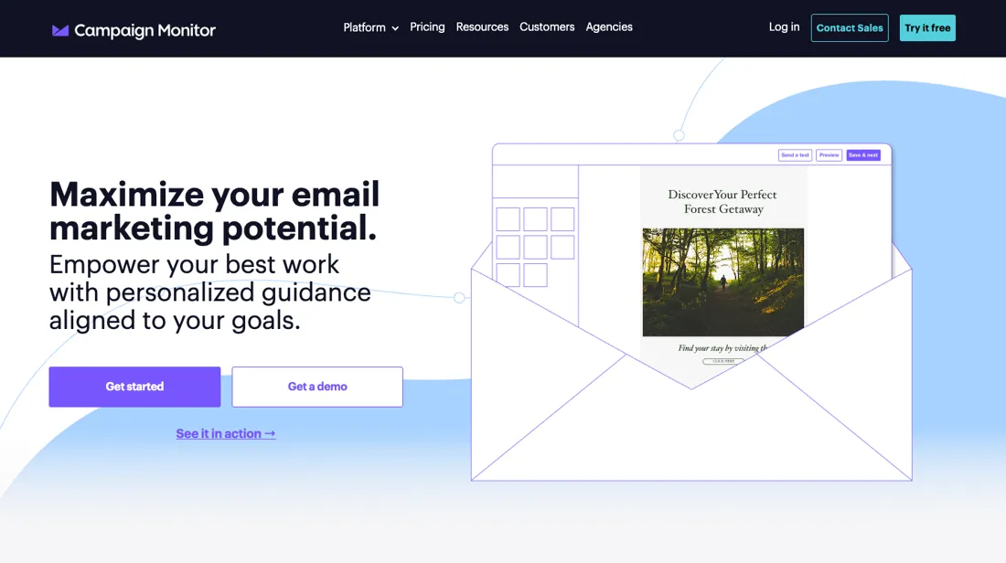 Campaign Monitor product