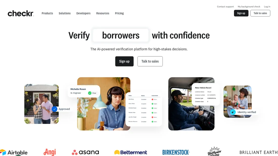 Checkr product