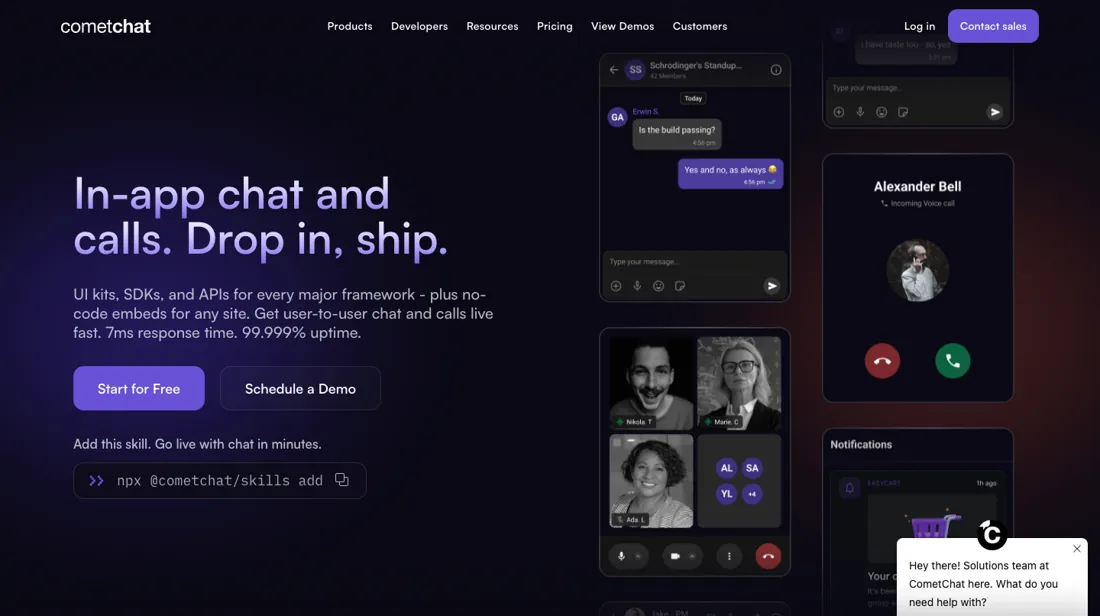 CometChat product