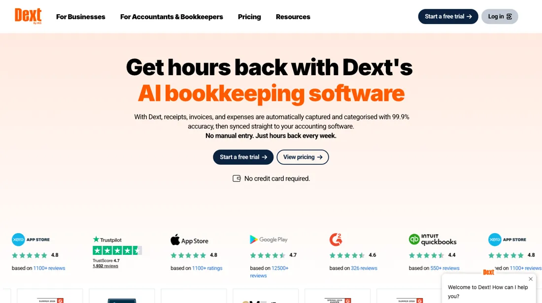 Dext product