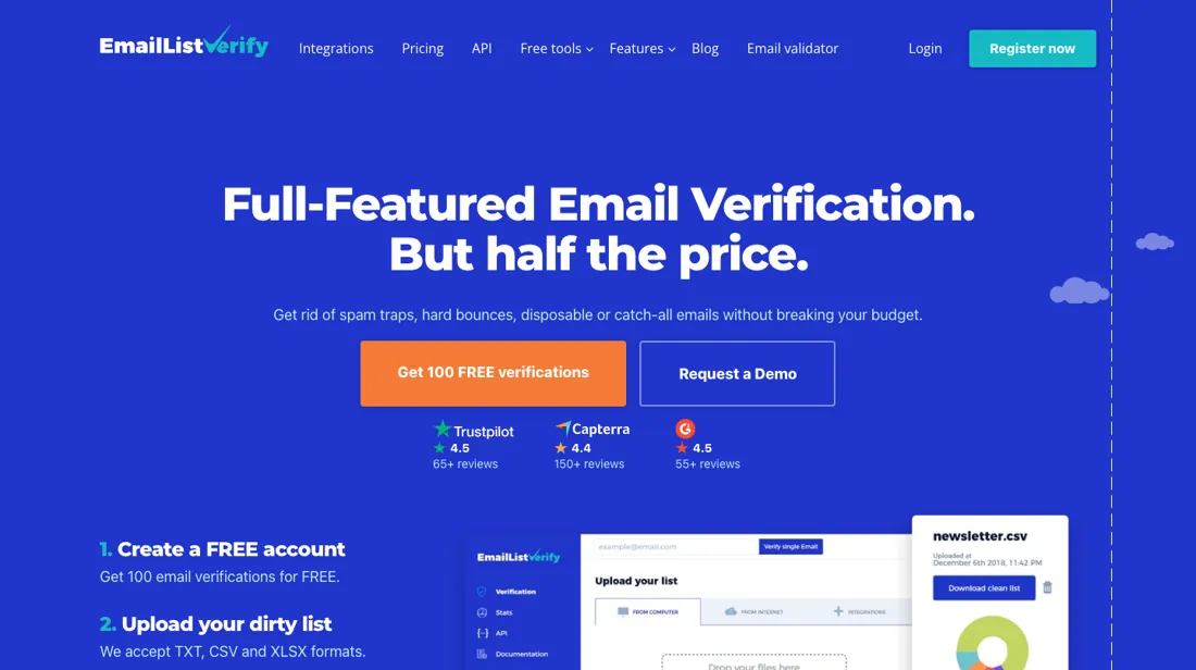 EmailListVerify product