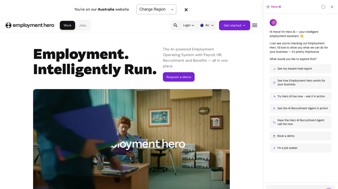 Employment Hero product