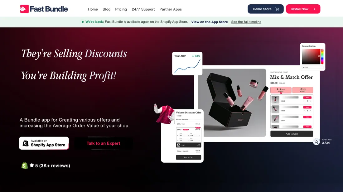 Fast Bundle product
