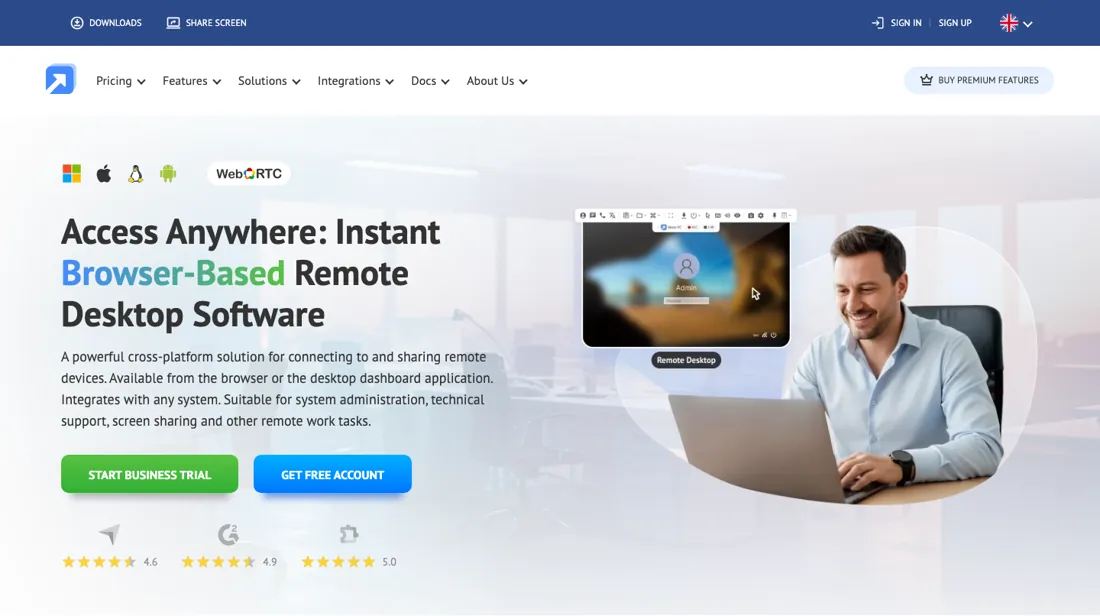 Getscreen product