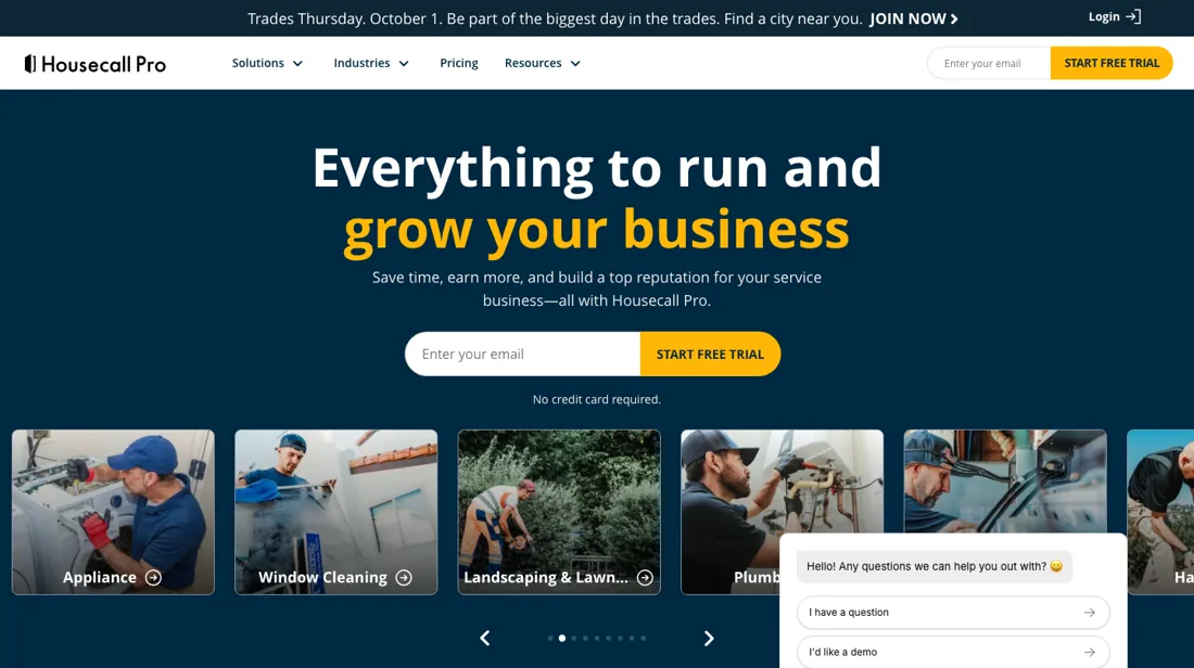 Housecall Pro product