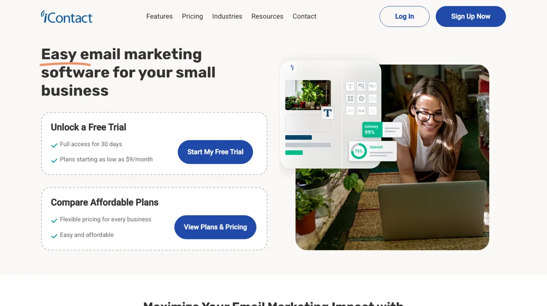 iContact product