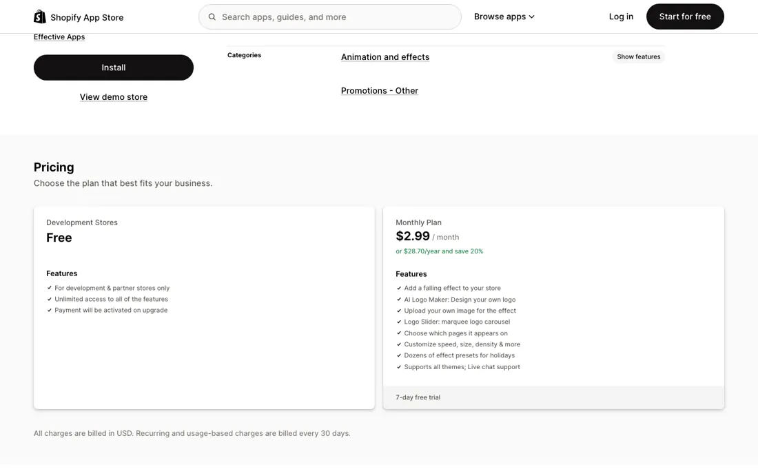 Imgify pricing page