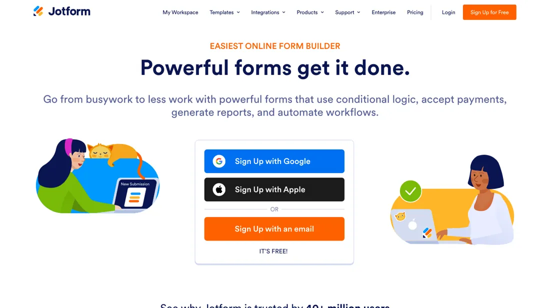 Jotform AI Agents product