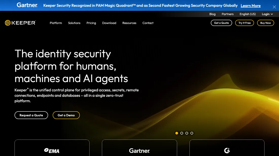 Keeper Security product