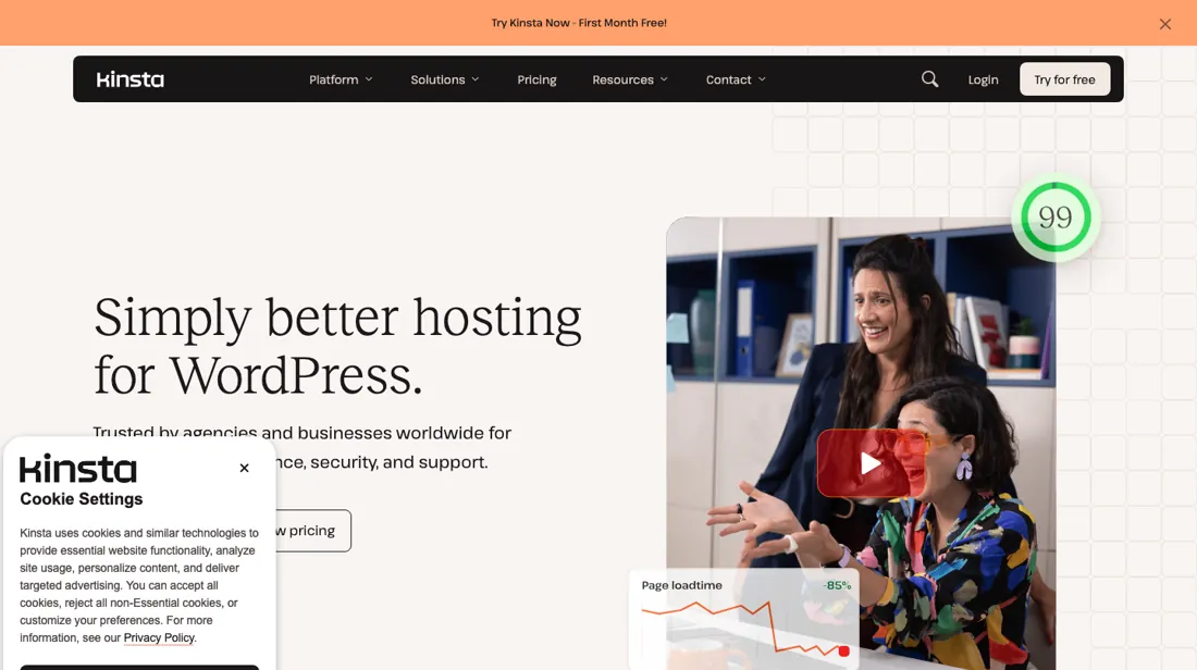 Kinsta product