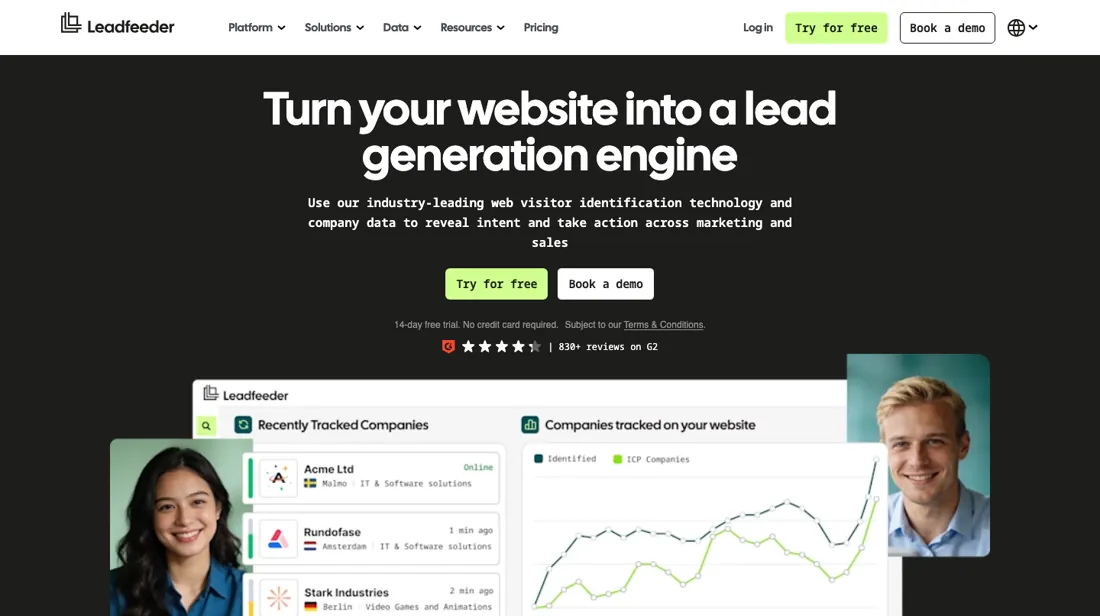 Leadfeeder product