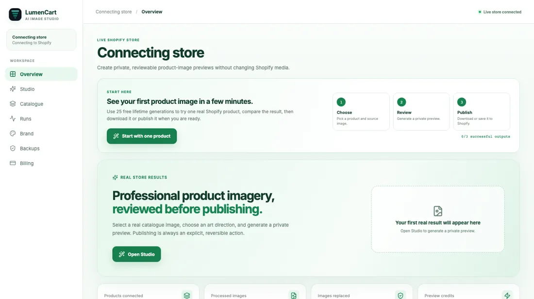 LumenCart product