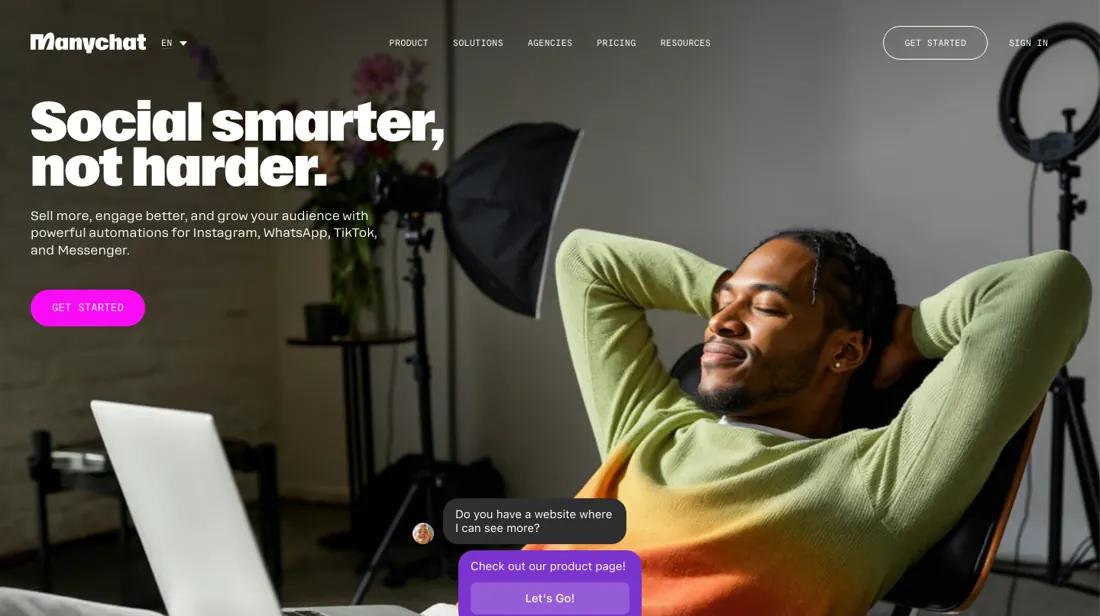 ManyChat product