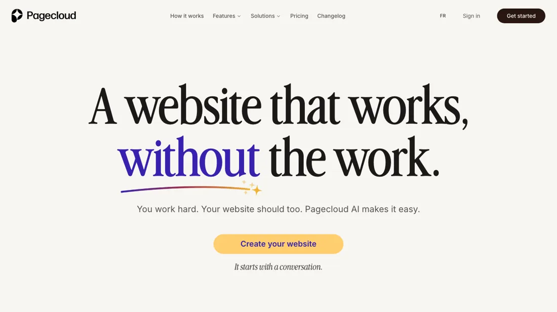 Pagecloud product
