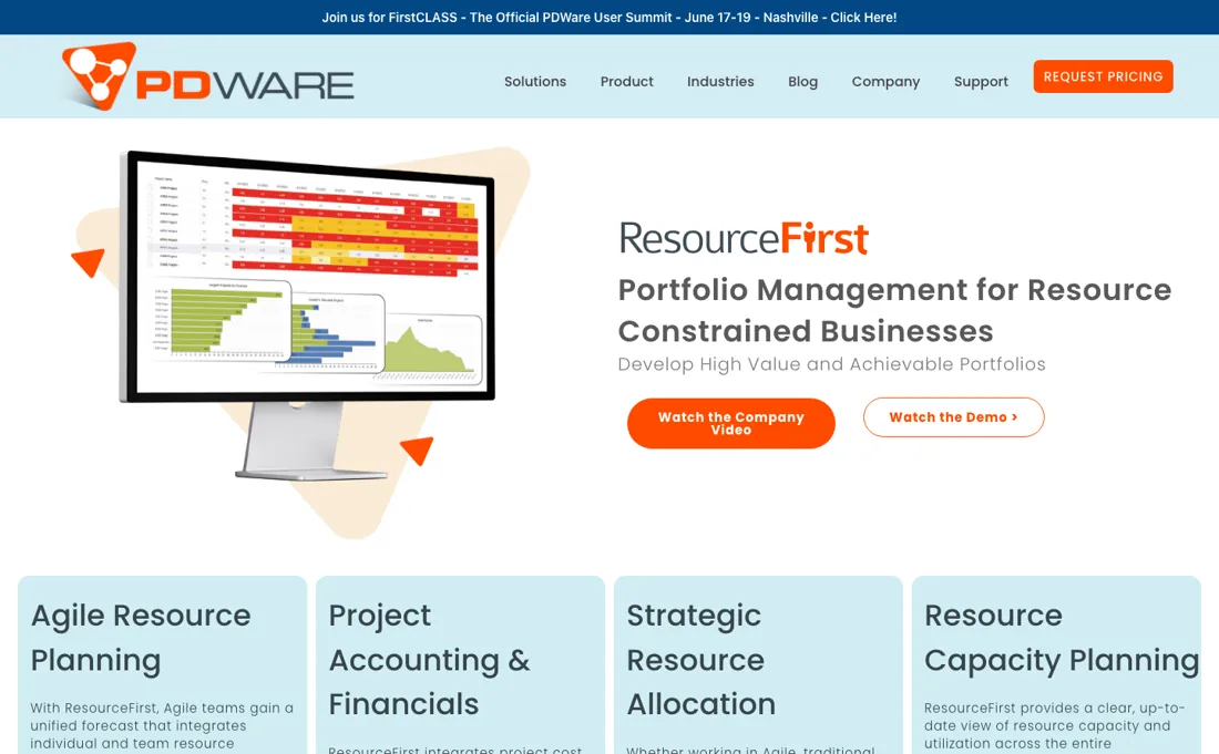PDWare pricing page