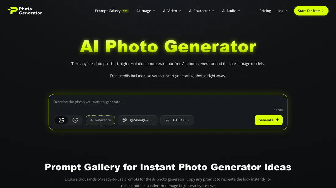 PhotoGenerator product