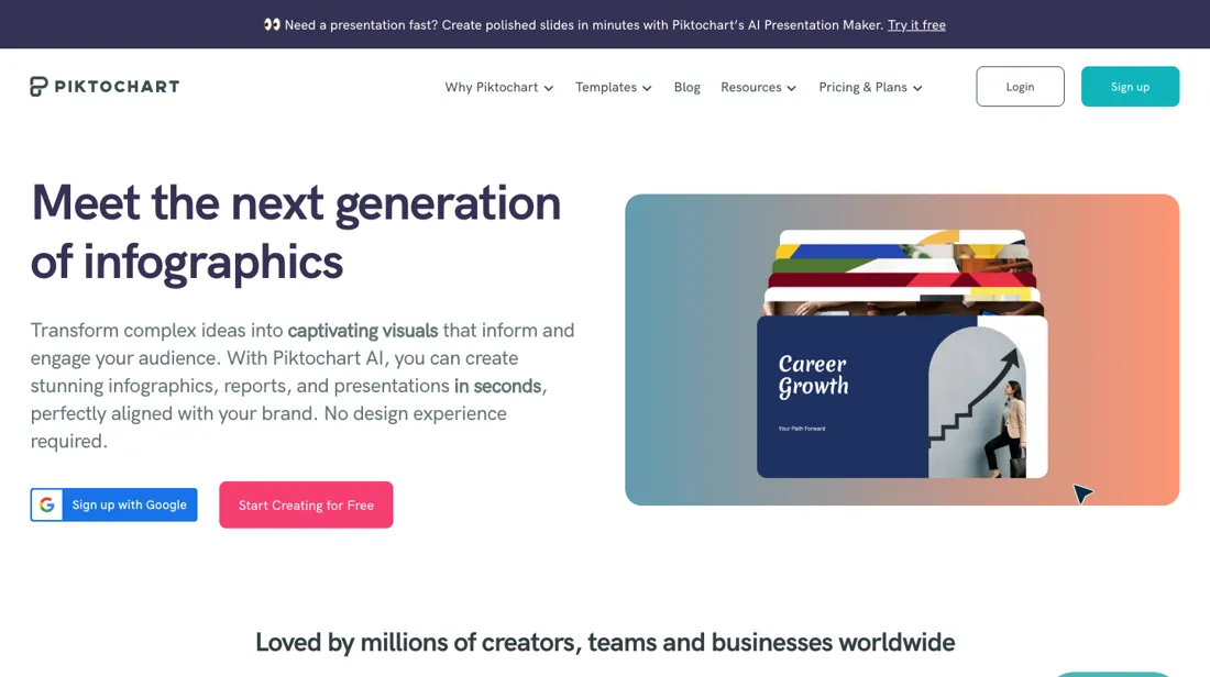 Piktochart product