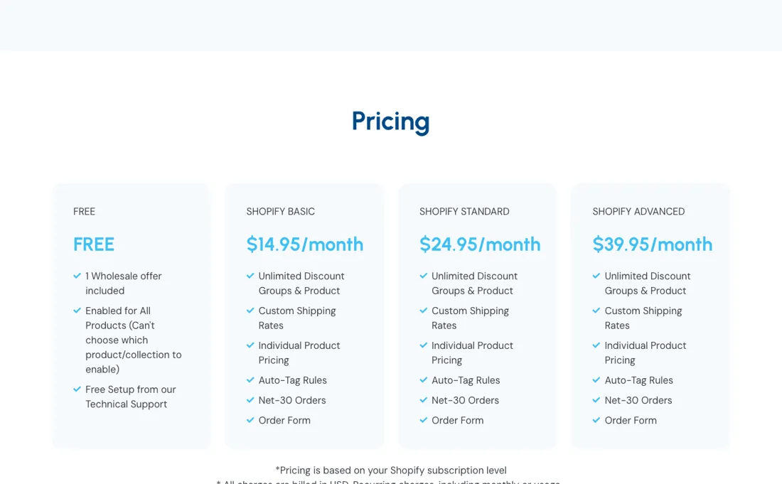 PreOrder Now pricing page