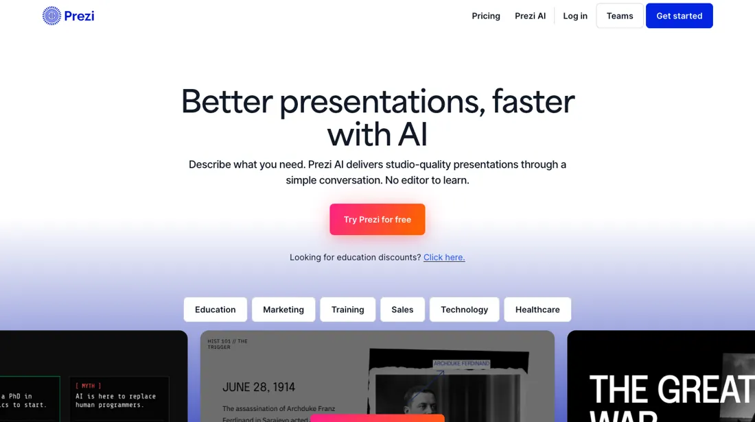 Prezi product