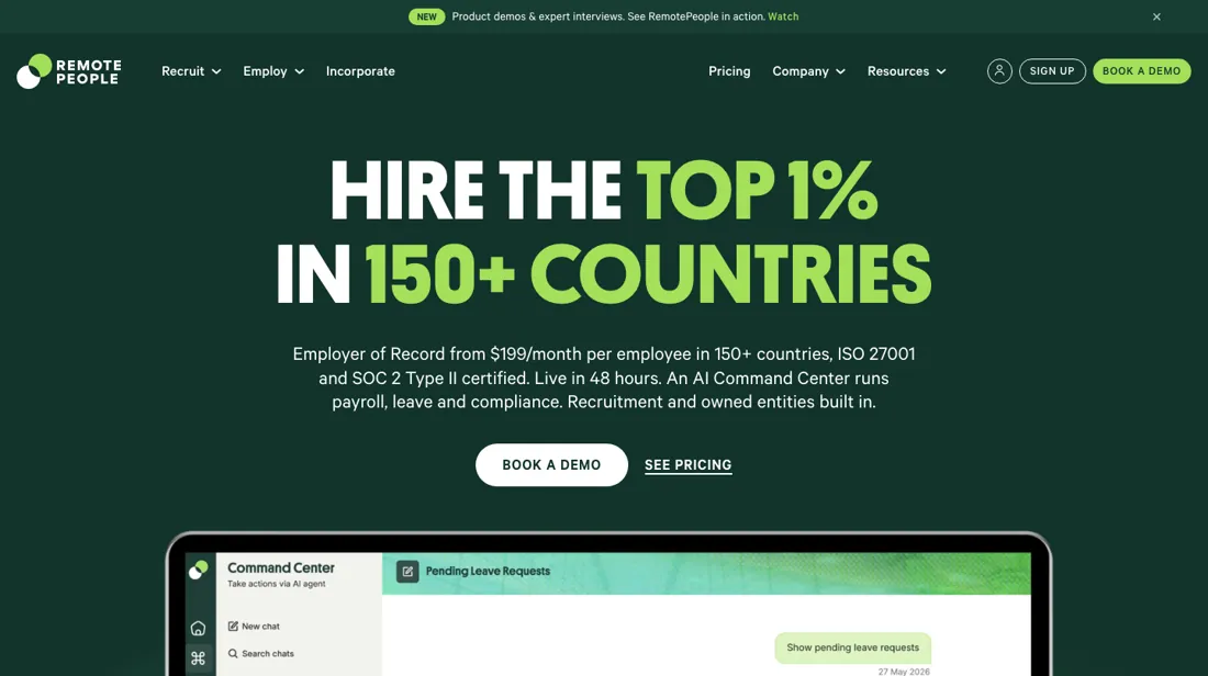Remote People product