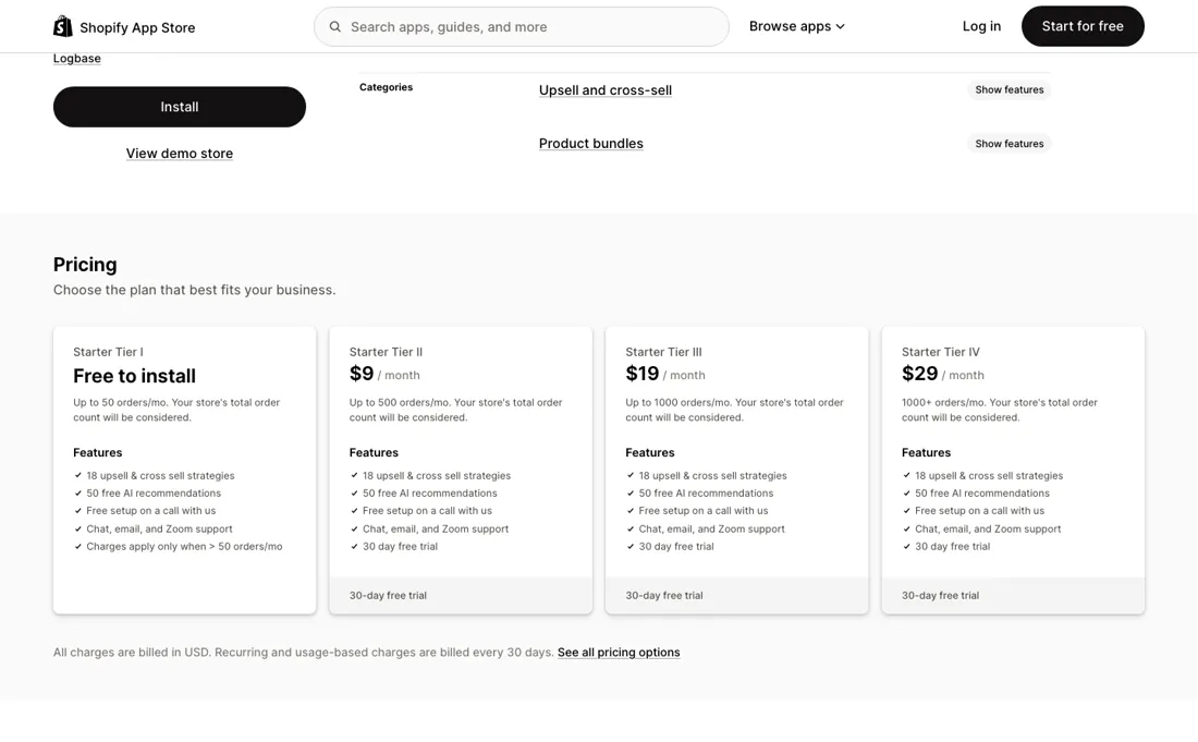 Selleasy pricing page