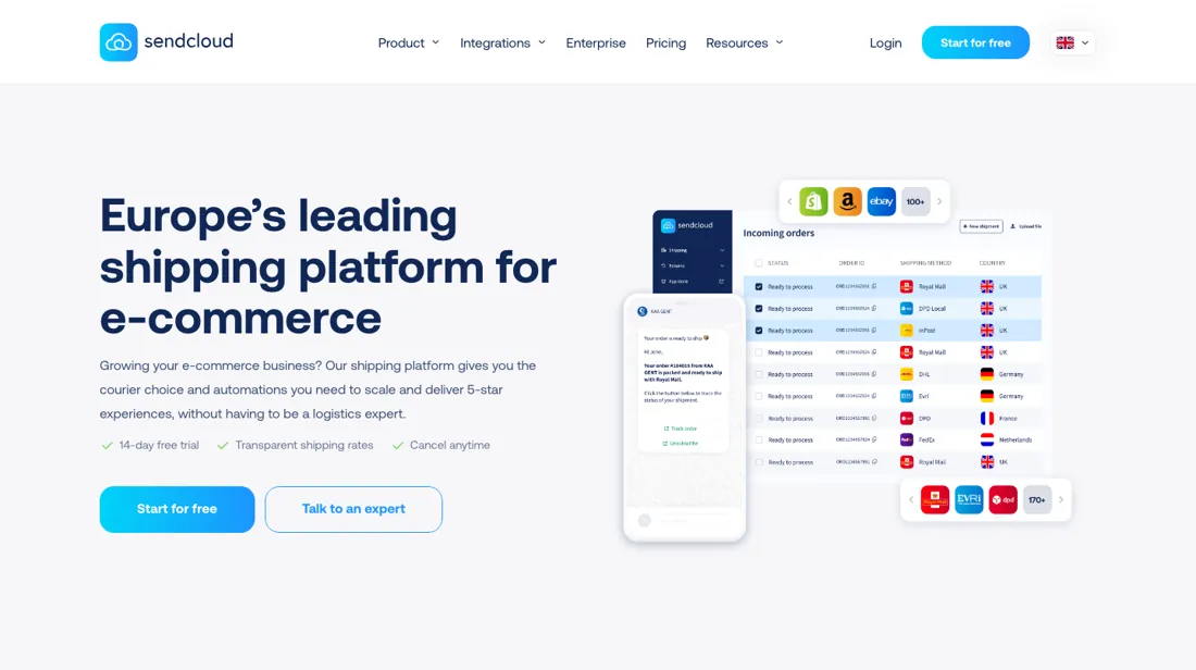 Sendcloud product