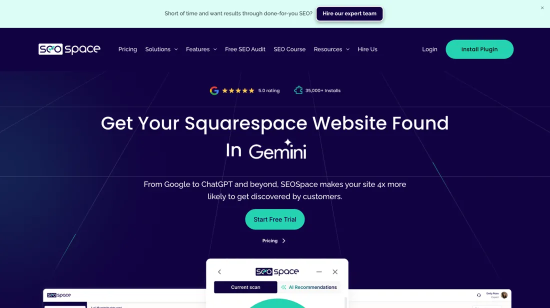 SEO Space product