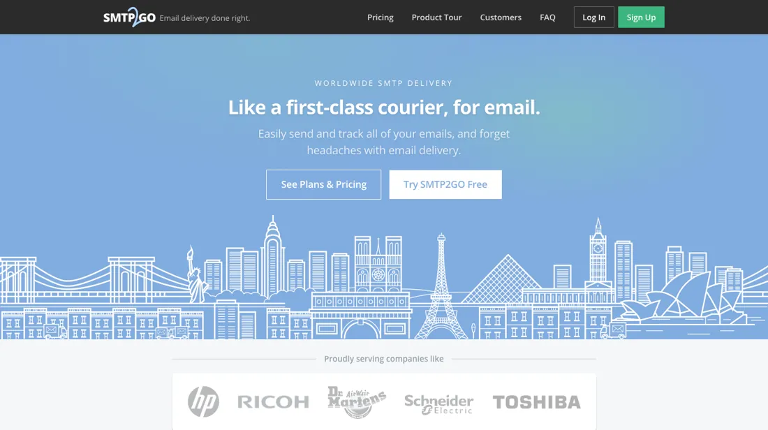 SMTP2GO product