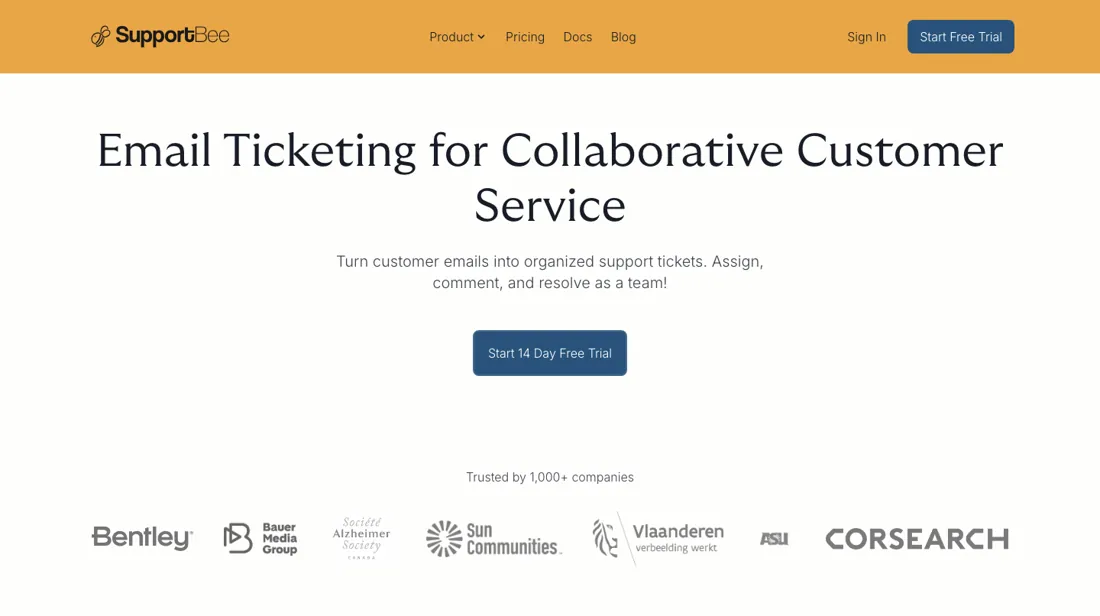 SupportBee product