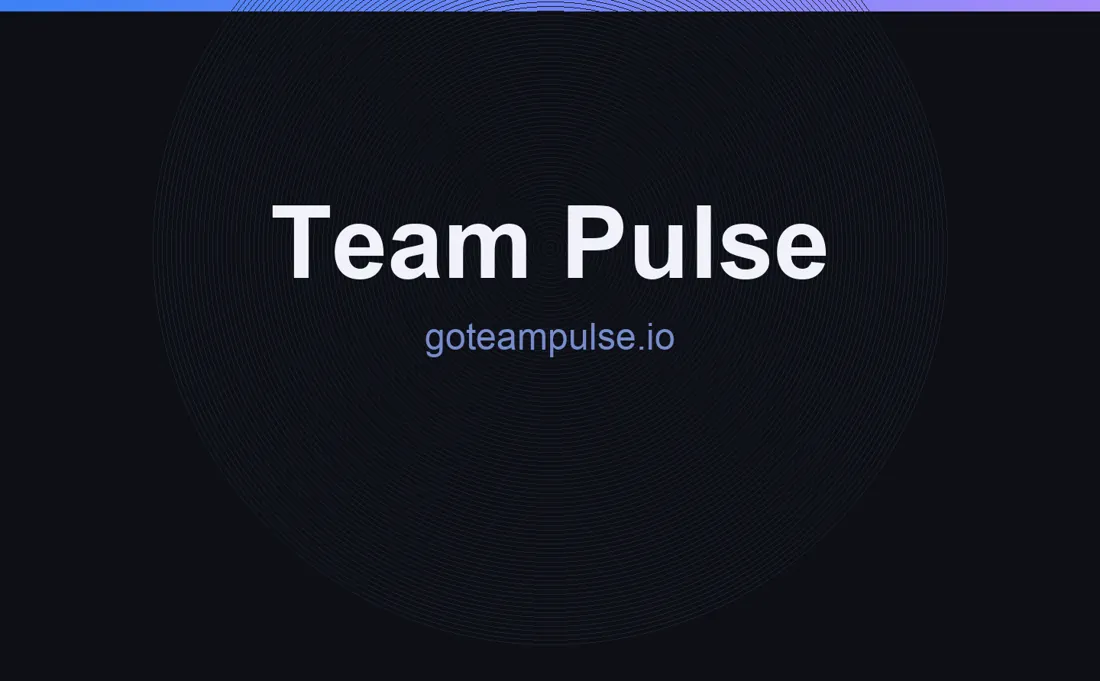 Team Pulse pricing page