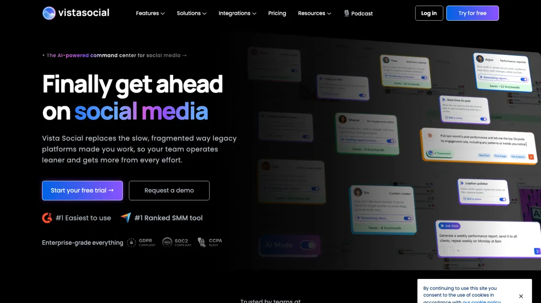 Vista Social product