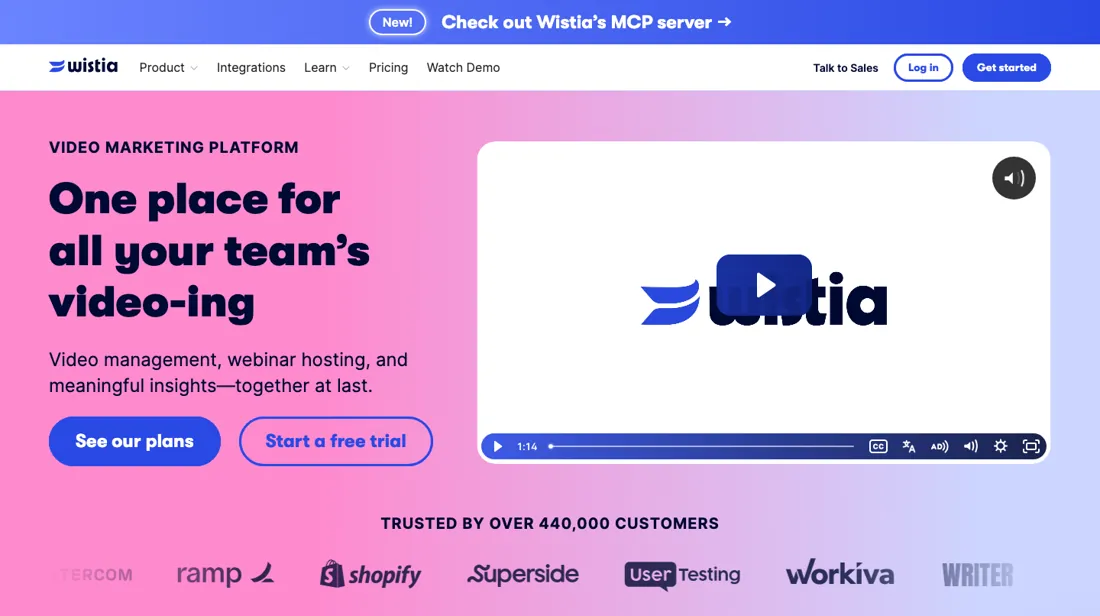 Wistia product
