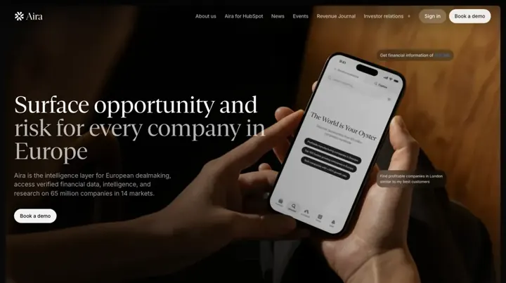Aira product page