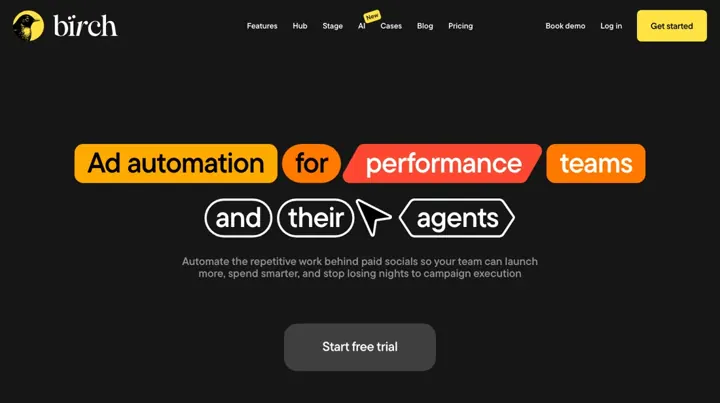 Birch product page