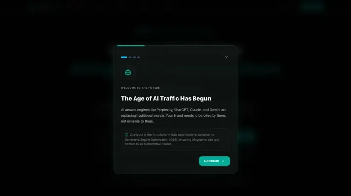 CiteRoute product page