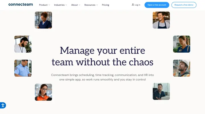 Connecteam product page