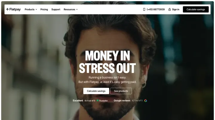 Flatpay product page