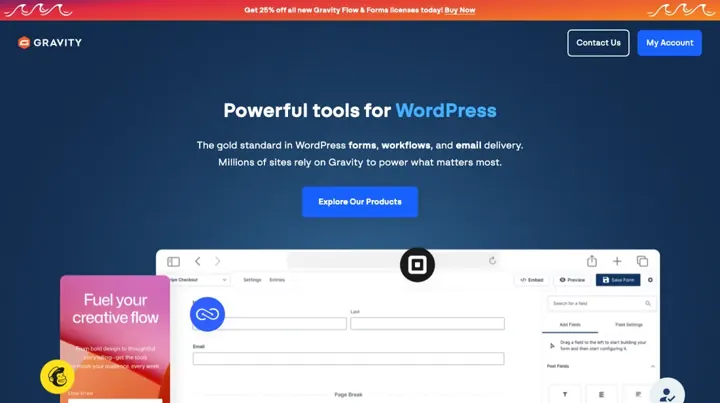 Gravity Forms product page
