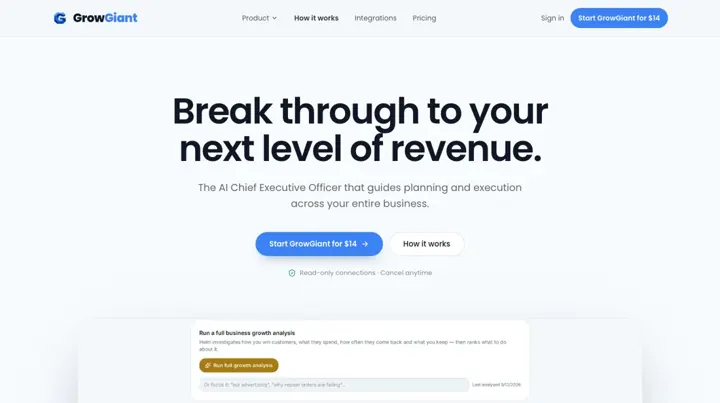 Helm (GrowGiant) product page