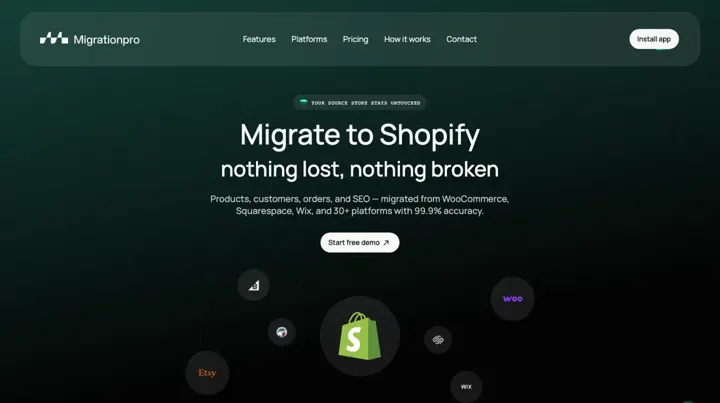 MigrationPro product page