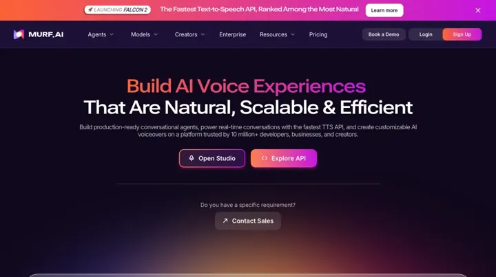Murf product page