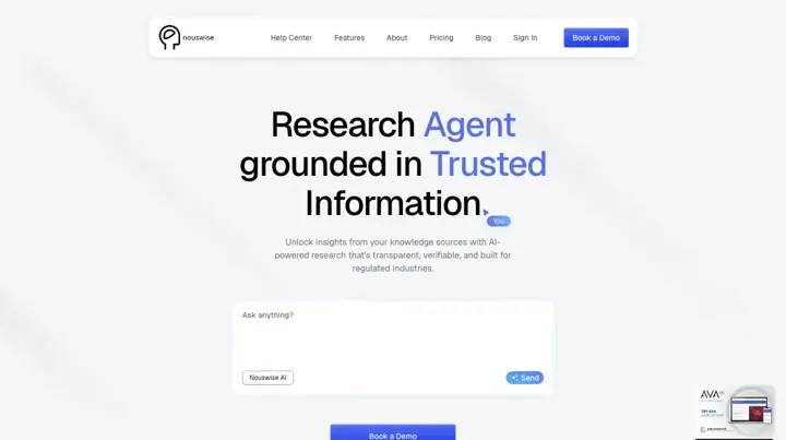 Nouswise product page