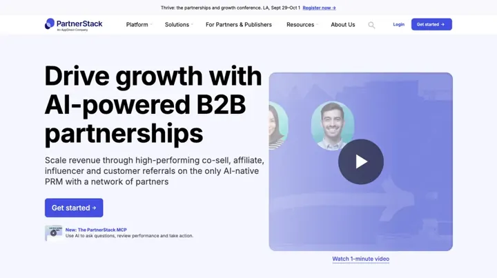 PartnerStack product page