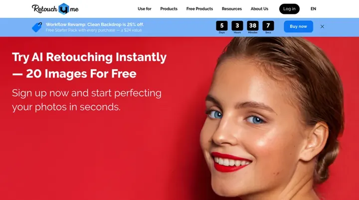 Retouch4me product page