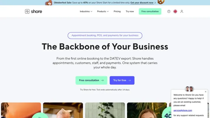 Shore product page