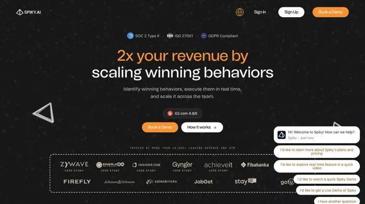 Spiky.ai product page